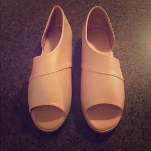 Size 11/12 Peep Toe Flats